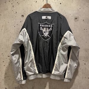 Oakland Vegas LA Raiders Vintage starter zip jacket